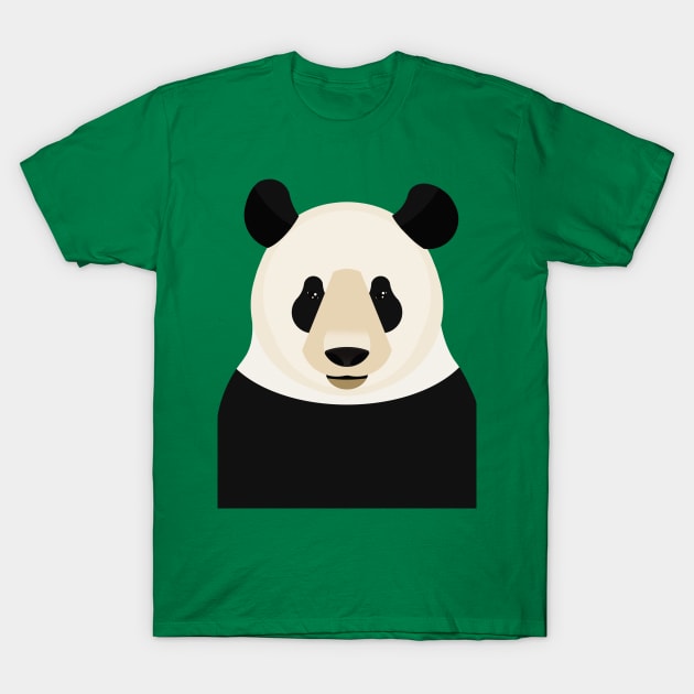 Giant panda T-Shirt by Aline Eg
